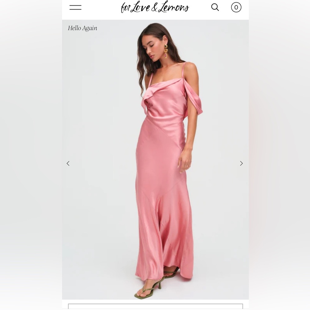 For Love and Lemons Jewel Maxi Dress